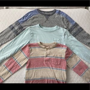 J. crew kids crewcuts long sleeved tees